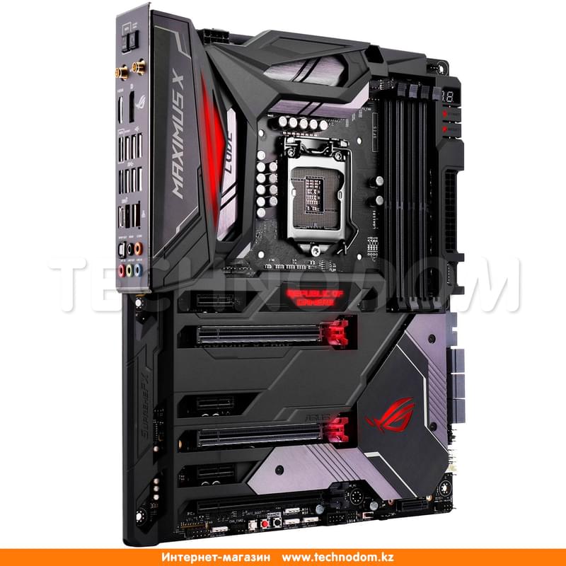 Материнская плата Asus MAXIMUS X CODE Z370 LGA1151 4DDR4 3x16 3x1 ((HDMI+DP) ATX - фото #1, Technodom.kz