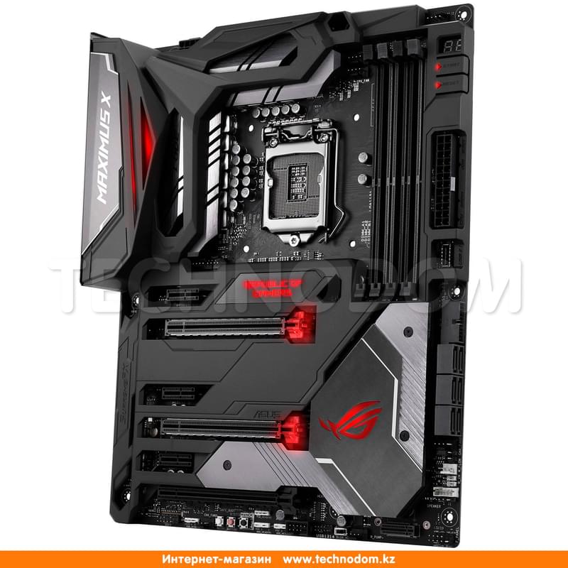 Материнская плата Asus MAXIMUS X CODE Z370 LGA1151 4DDR4 3x16 3x1 ((HDMI+DP) ATX - фото #2, Technodom.kz