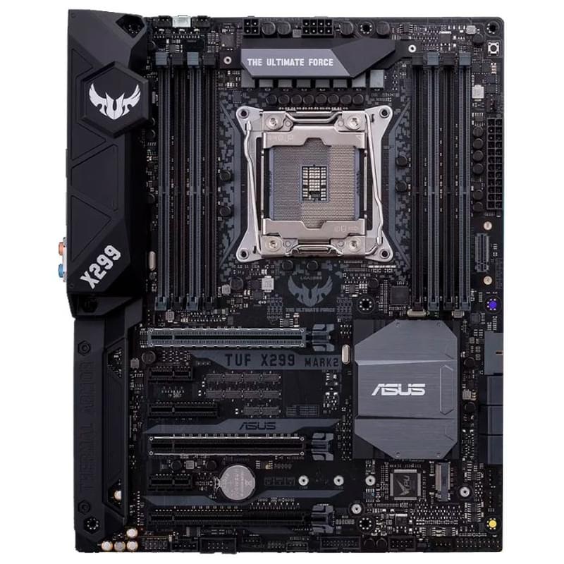 Материнская плата Asus TUF X299 MARK 2 X299 LGA2066 8DDR4 PCIe 3x16 1х4 2х1 ATX - фото #0, Technodom.kz