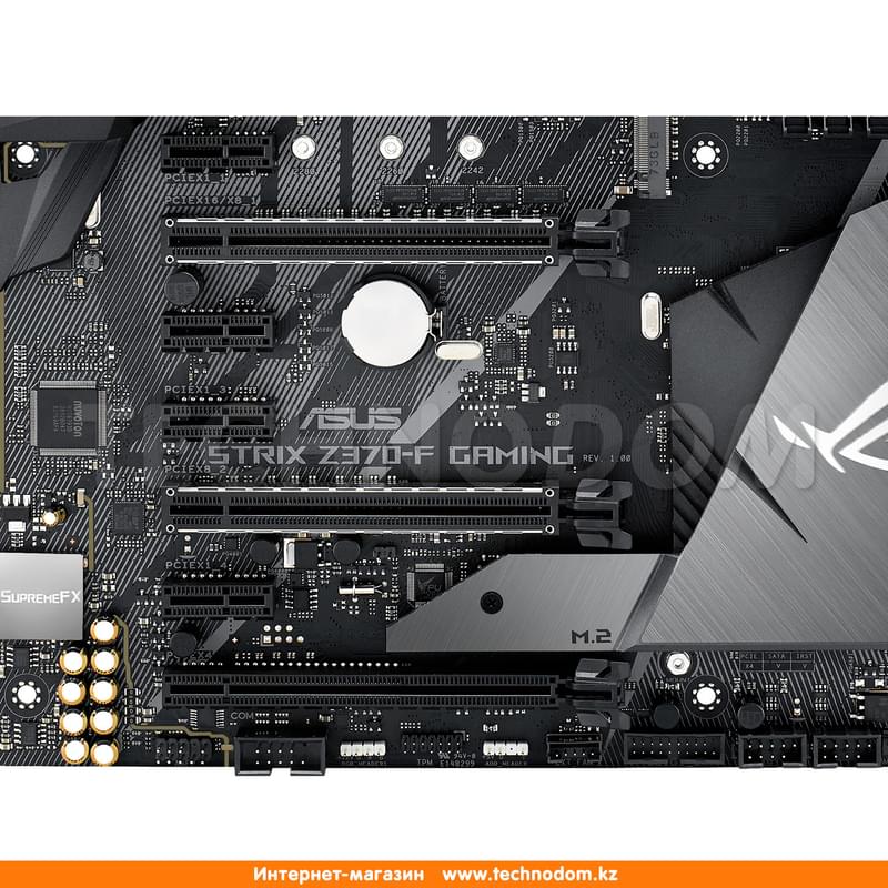 Материнская плата Asus ROG STRIX Z370-F GAMING LGA1151 4DDR4 PCI-E 3x16 4x1 (HDMI+DP+DVI-D) ATX - фото #5, Technodom.kz