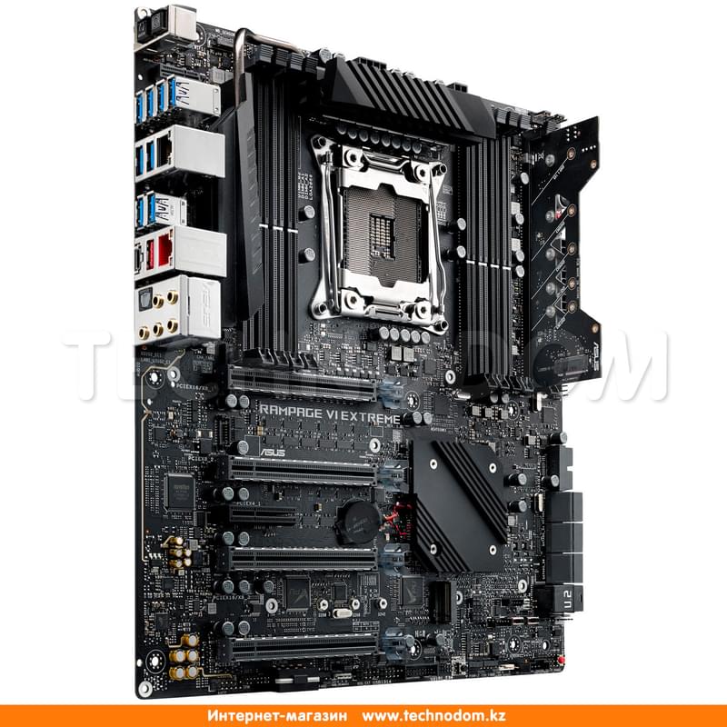 Материнская плата Asus RAMPAGE VI EXTREME X299 LGA2066 8DDR4 PCIe 4x16 1x4 EATX - фото #12, Technodom.kz