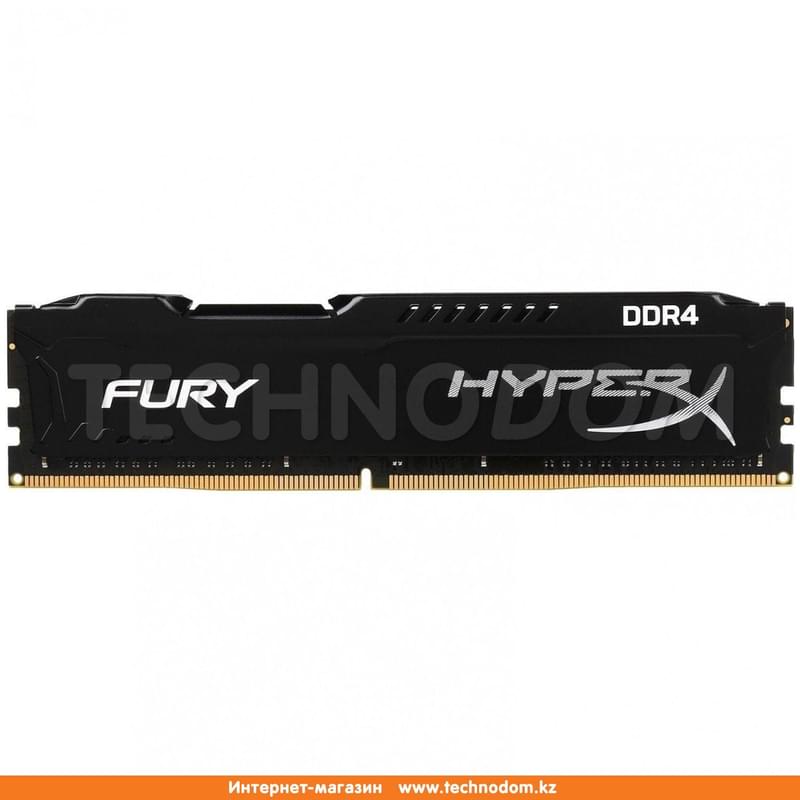 Оперативная память DDR4 DIMM 8GB/2600MHz PC4-21300 Kingston HyperX Fury (HX426C16FB2/8) Black - фото #1, Technodom.kz