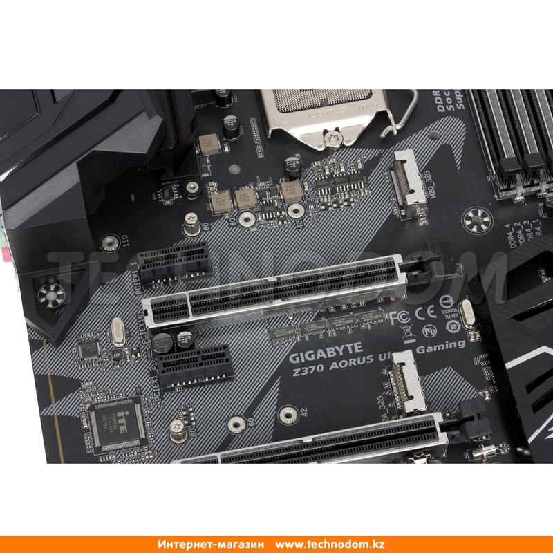 Материнская плата Gigabyte Z370 AORUS Ultra Gaming Gigabyte LGA1151 4xDDR4 PCIe 3x16 3x1(HDMI+DVI-D) - фото #6, Technodom.kz