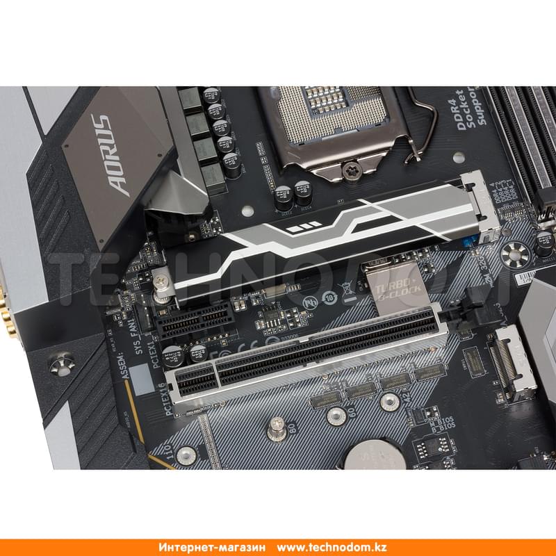 Материнская плата Gigabyte Z370 AORUS Gaming 7 LGA1151 4DDR4 PCIe 3x16 3x1 (HDMI+DP) ATX BOX - фото #5, Technodom.kz