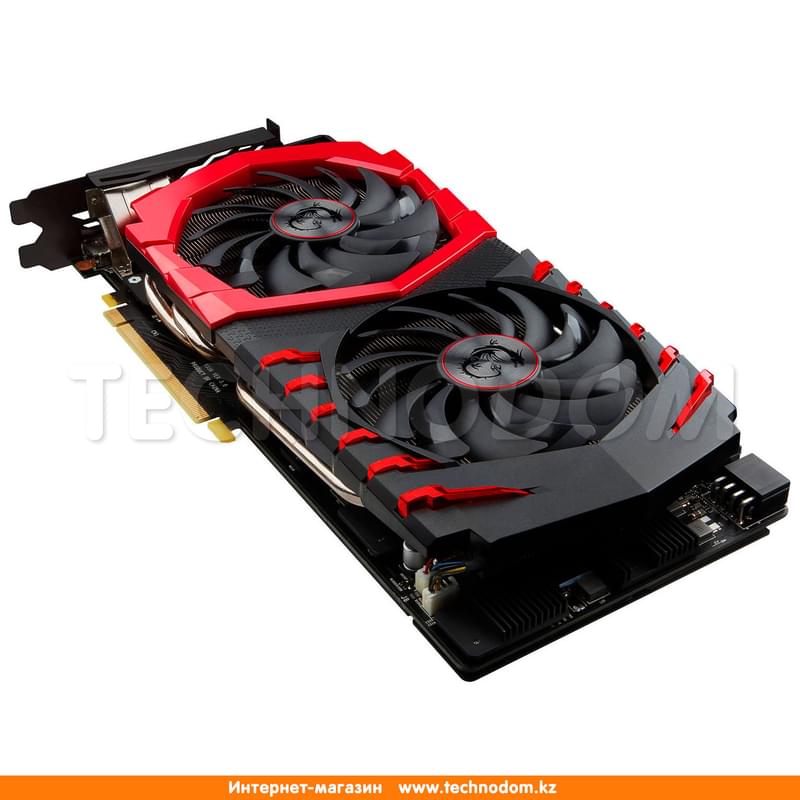 Видеокарта MSI GeForce GTX 1070 GAMING X 8G 8Gb 256bit/G5 (HDMI+3DPDVI-D) - фото #4, Technodom.kz