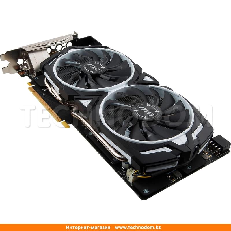 Видеокарта MSI GeForce GTX 1070 ARMOR 8G OC 8Gb 256bit/G5 (HDMI+3DP+DVI-D) - фото #4, Technodom.kz