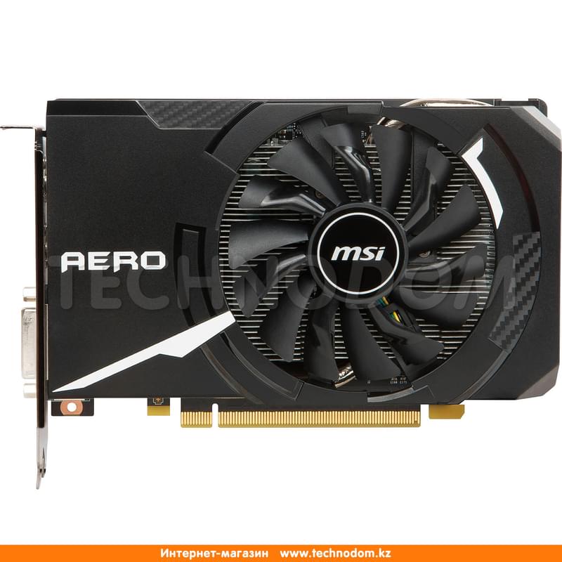Видеокарта MSI GeForce GTX 1060 AERO ITX 6G OC 6Gb 192bit/G5 (2HDMI+2DP+DVI-D) - фото #0, Technodom.kz
