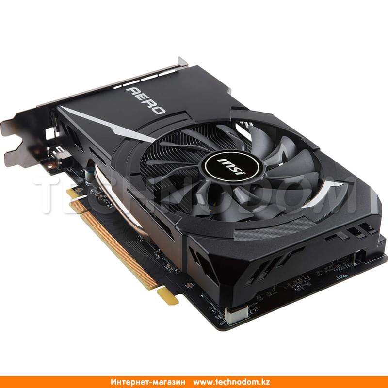 Видеокарта MSI GeForce GTX 1060 AERO ITX 6G OC 6Gb 192bit/G5 (2HDMI+2DP+DVI-D) - фото #3, Technodom.kz