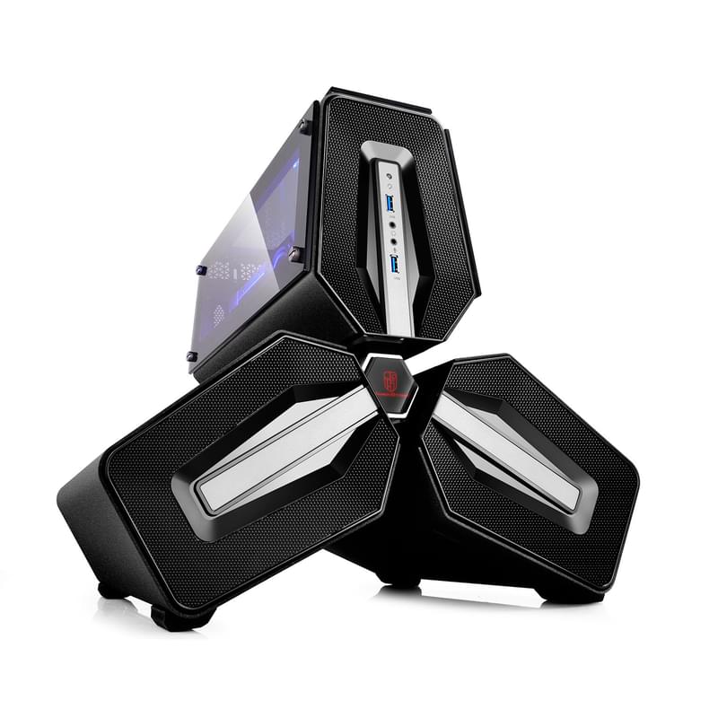 ПК корпус Deepcool TRISTELLAR SW Mini-ITX 2USB 3.0 HD-Audio+Mic (DP-ITX-TST-TW) No w - фото #0, Technodom.kz