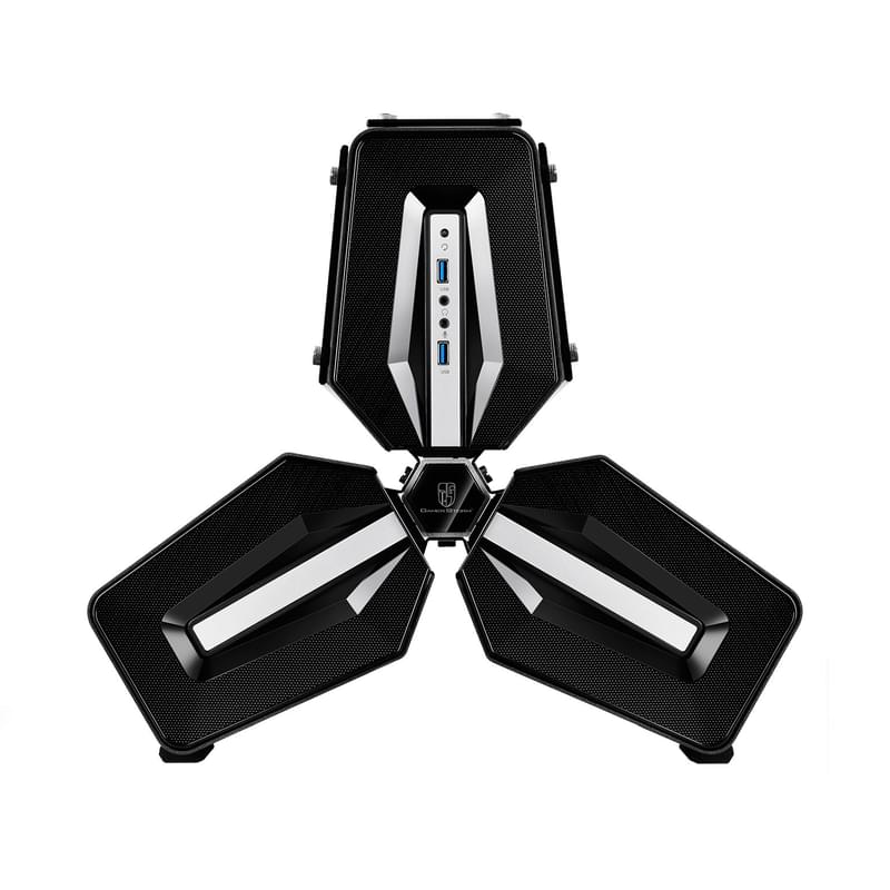 ПК корпус Deepcool TRISTELLAR SW Mini-ITX 2USB 3.0 HD-Audio+Mic (DP-ITX-TST-TW) No w - фото #2, Technodom.kz
