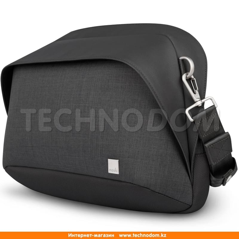 Сумка для ноутбука 13" Moshi Tego Sling Messenger, Charcoal Black (99MO110004) - фото #2, Technodom.kz