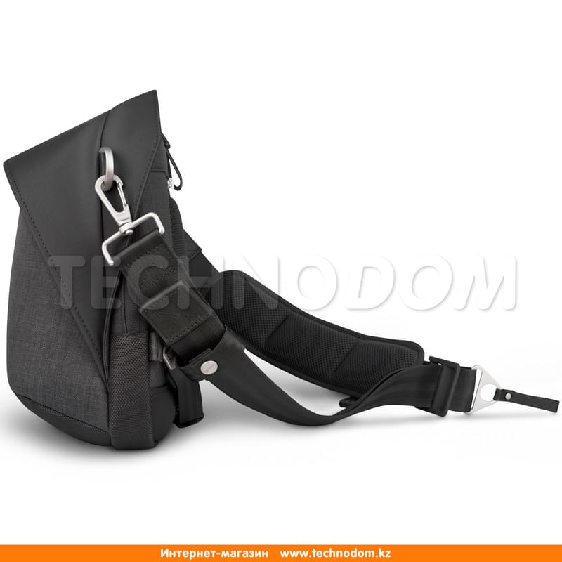 Сумка для ноутбука 13" Moshi Tego Sling Messenger, Charcoal Black (99MO110004) - фото #3, Technodom.kz