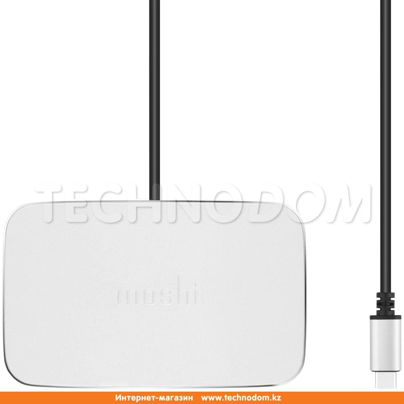 Универсальная док-станция Symbus, 2*USB 3.1, 1*RJ45, 1*HDMI, Moshi, Silver (99MO084209) - фото #2, Technodom.kz