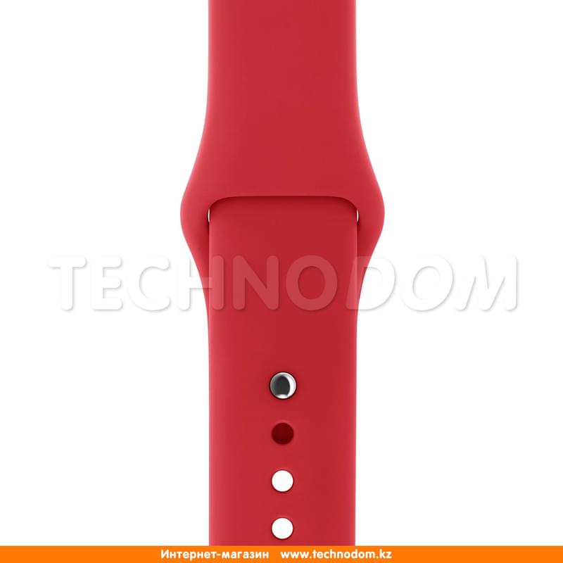 Браслет Apple 38mm (PRODUCT)RED Sport Band (MQXD2ZM/A) - фото #0, Technodom.kz