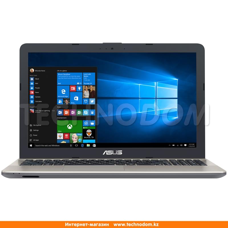 Ноутбук Asus X541U i5 7200U / 4ГБ / 500HDD / 15.6 / Win10 / (X541UA-GQ1467T) - фото #1, Technodom.kz