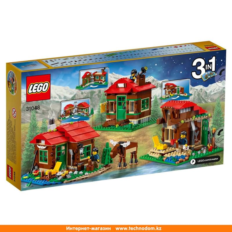 Конструктор LEGO CREATOR Домик на берегу озера 31048 - фото #7, Technodom.kz