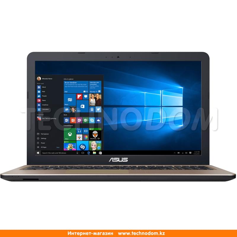 Ноутбук Asus X540UB i3 6006U / 4ГБ / 1000HDD / 110MX 2ГБ / 15.6 / Win10 / (X540UB-DM022T) - фото #0, Technodom.kz
