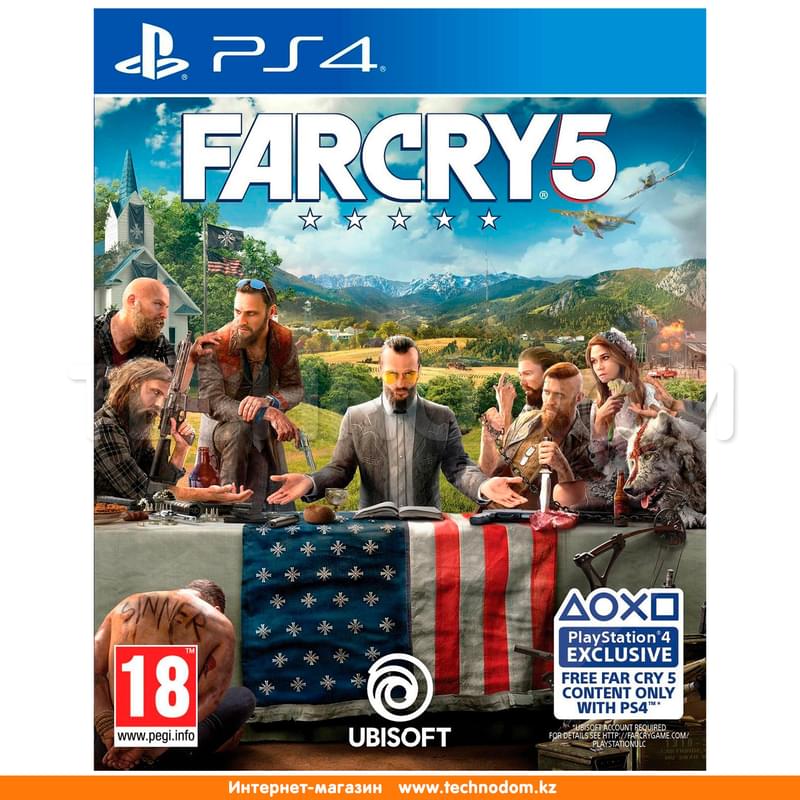 Игра для PS4 Far Cry 5 - фото #0, Technodom.kz Игра для PS4 Far Cry 5 - фото #0, Technodom.kz
