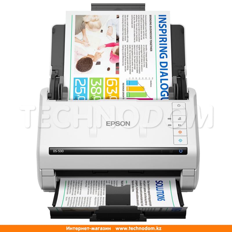 Сканер Epson WorkForce DS-530N (B11B226401BT) - фото #0, Technodom.kz