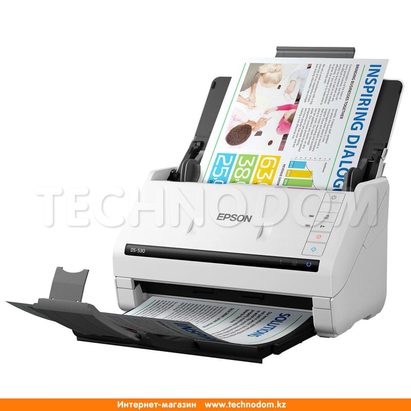 Сканер Epson WorkForce DS-530N (B11B226401BT) - фото #1, Technodom.kz