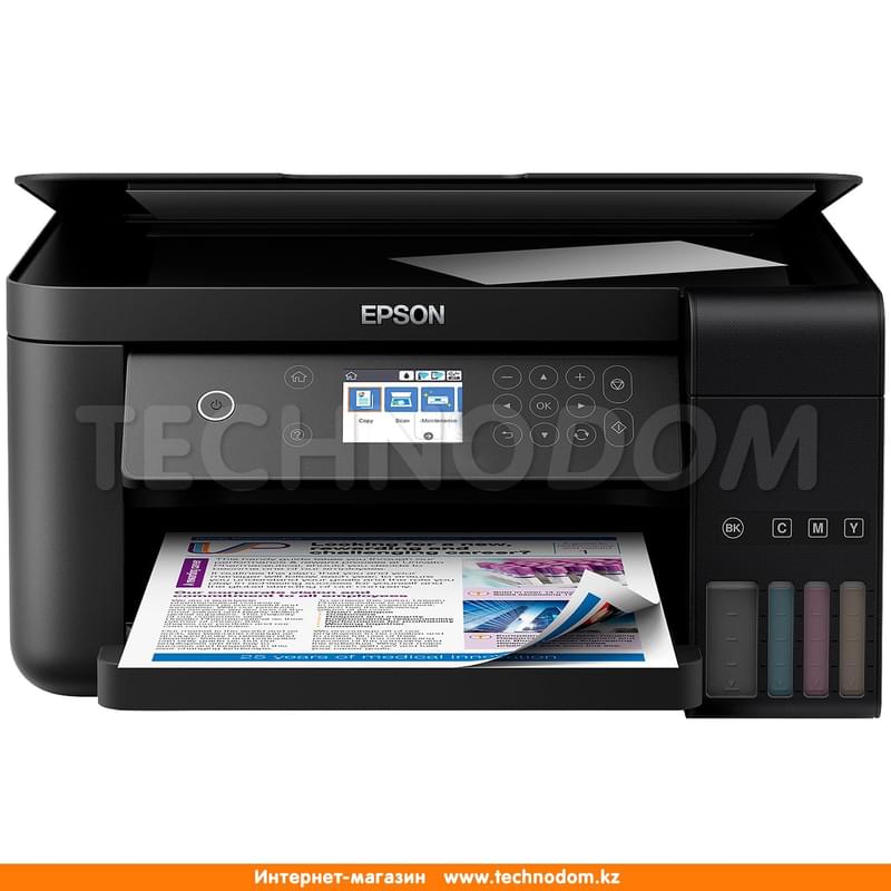 Epson L-6160 ҮСБЖ А4-D-N-W (C11CG21404) Бүріккіш КФҚ - фото #0, Technodom.kz