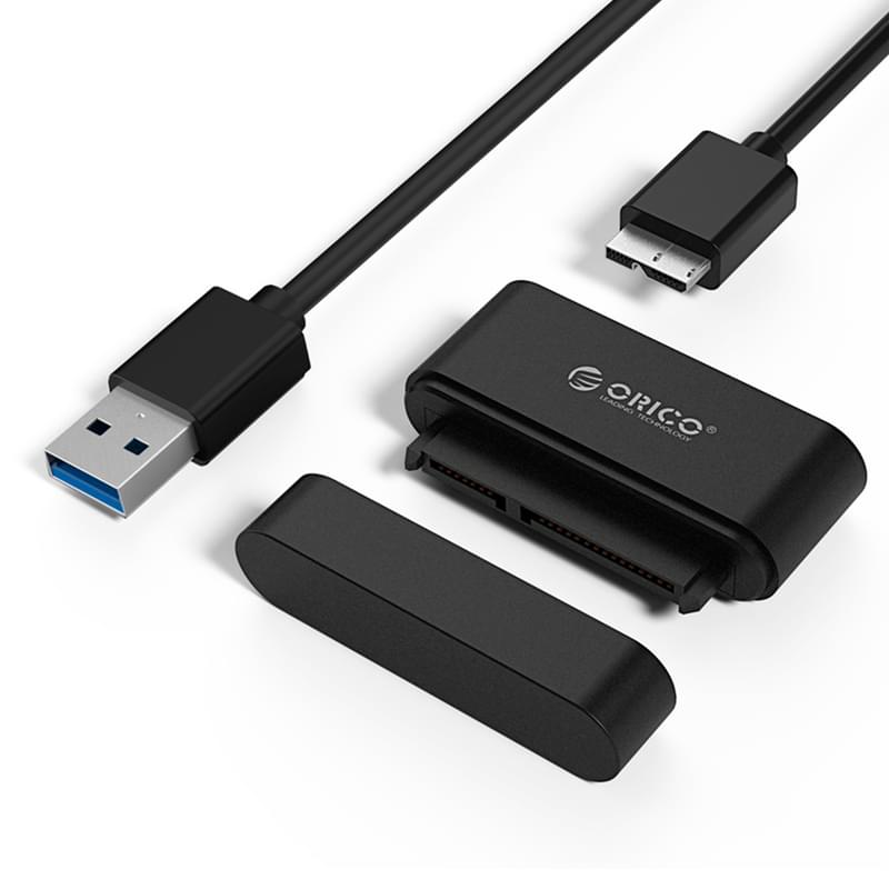 Адаптер ORICO для подкл-я 3.5" SATA устройств к USB3.0 (20UTS-BK) - фото #0, Technodom.kz