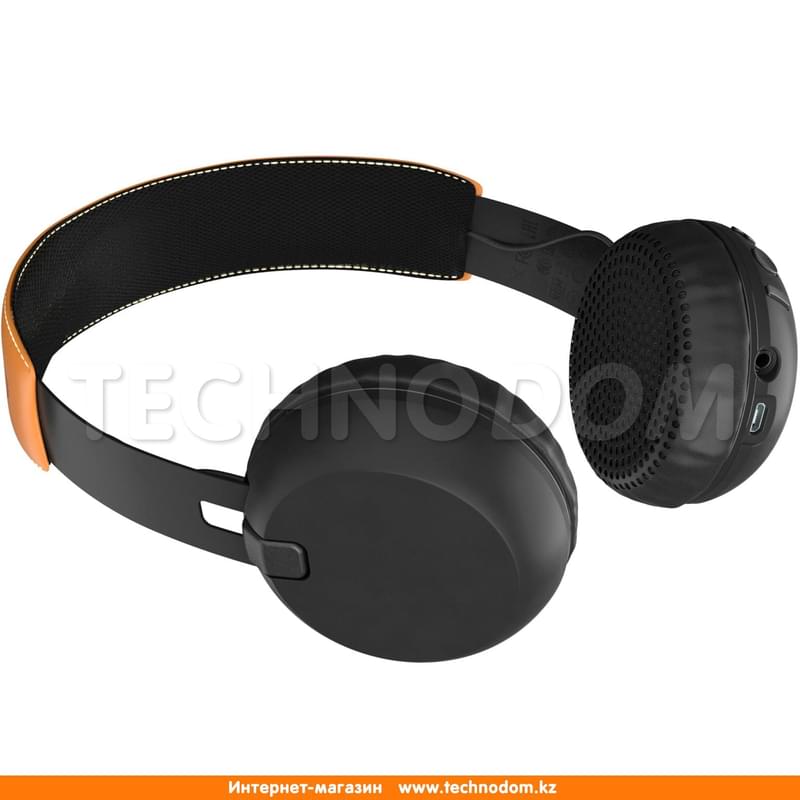 Наушники Накладные Skullcandy Bluetooth Grind, Black-Tan - фото #2, Technodom.kz