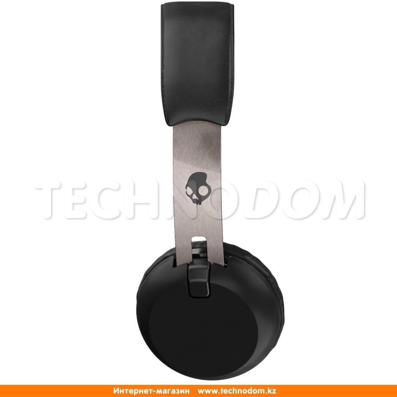 Наушники Накладные Skullcandy Bluetooth Grind, Black-Chrome - фото #2, Technodom.kz Наушники Накладные Skullcandy Bluetooth Grind, Black-Chrome - фото #2, Technodom.kz