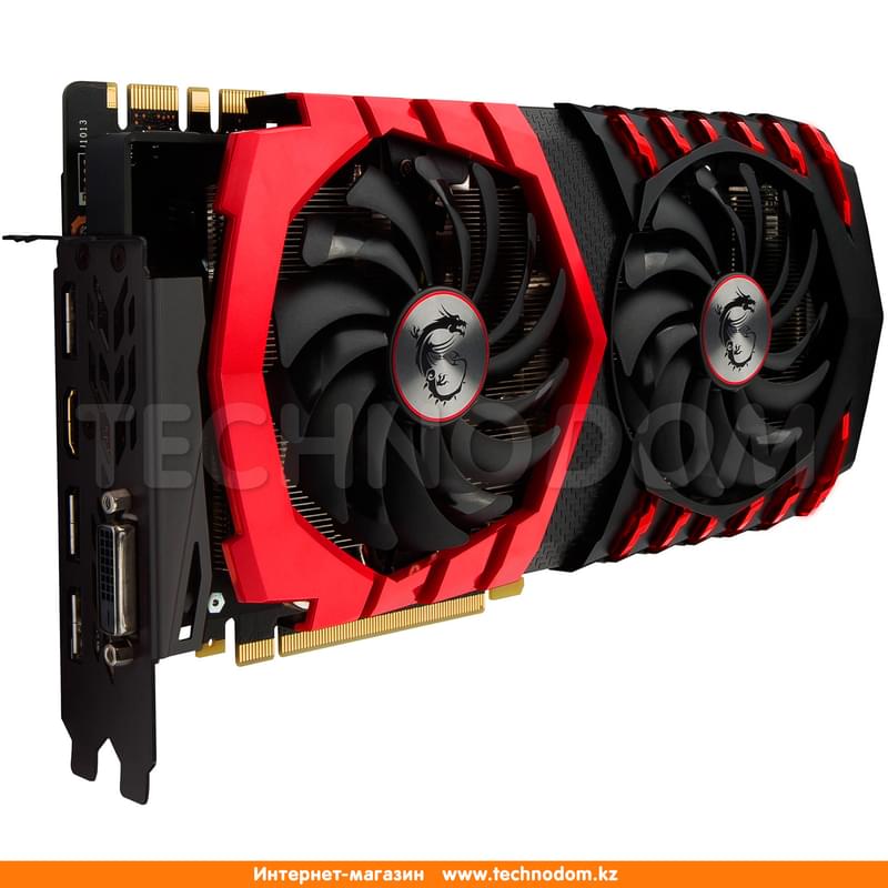 Видеокарта MSI GeForce GTX 1080 GAMING X 8G 8Gb 256bit/G5X (HDMI+3DP+DVI-D) - фото #2, Technodom.kz Видеокарта MSI GeForce GTX 1080 GAMING X 8G 8Gb 256bit/G5X (HDMI+3DP+DVI-D) - фото #2, Technodom.kz
