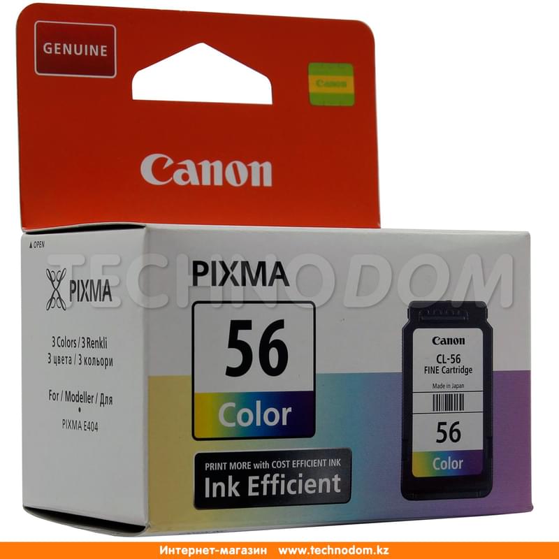 Картридж Canon CL-56 Tri-color (Для E404/E464/E484) - фото #1, Technodom.kz