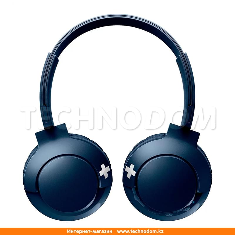 Наушники Накладные Philips Bluetooth SHB3075BL, Blue - фото #2, Technodom.kz