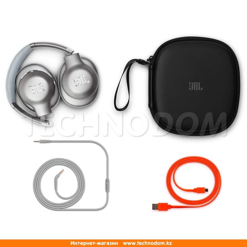 Наушники Накладные JBL Bluetooth Everest 310BT, Silver - фото #3, Technodom.kz
