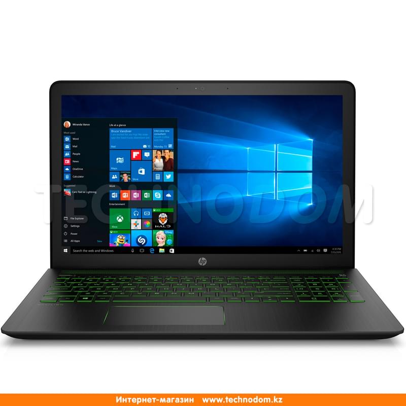 Игровой ноутбук HP Pavilion Power 15-CB022UR i7 7700HQ / 8ГБ / 1000HDD / 128SSD / GTX1050 4ГБ / 15.6 / Win10 / (2HN81EA) - фото #0, Technodom.kz