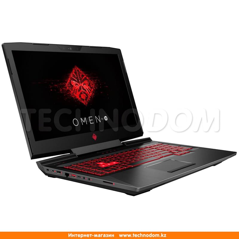 Игровой ноутбук HP Omen 17-AN069UR i5 7300HQ / 6ГБ / 1000HDD / GTX1050 4ГБ / 17.3 / DOS / (3LF57EA) - фото #2, Technodom.kz