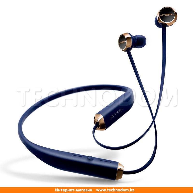 Наушники Вставные Sol Republic Bluetooth Shadow, Blue (SOL-EP1140NV) - фото #0, Technodom.kz