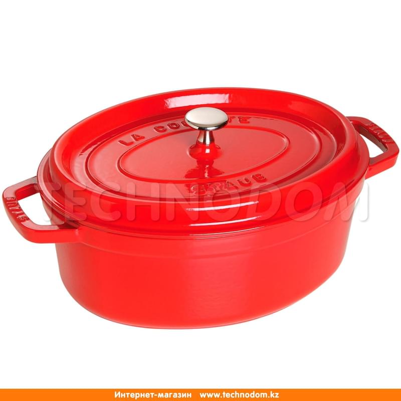 Кокот 29 см, 4,25 л, вишневый STAUB 1102906 - фото #0, Technodom.kz