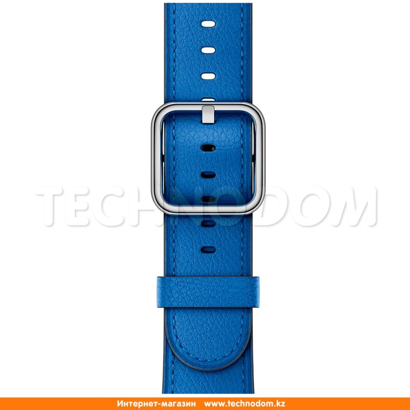 Браслет Apple 38mm Electric Blue Classic Buckle (MRP22ZM/A) - фото #0, Technodom.kz