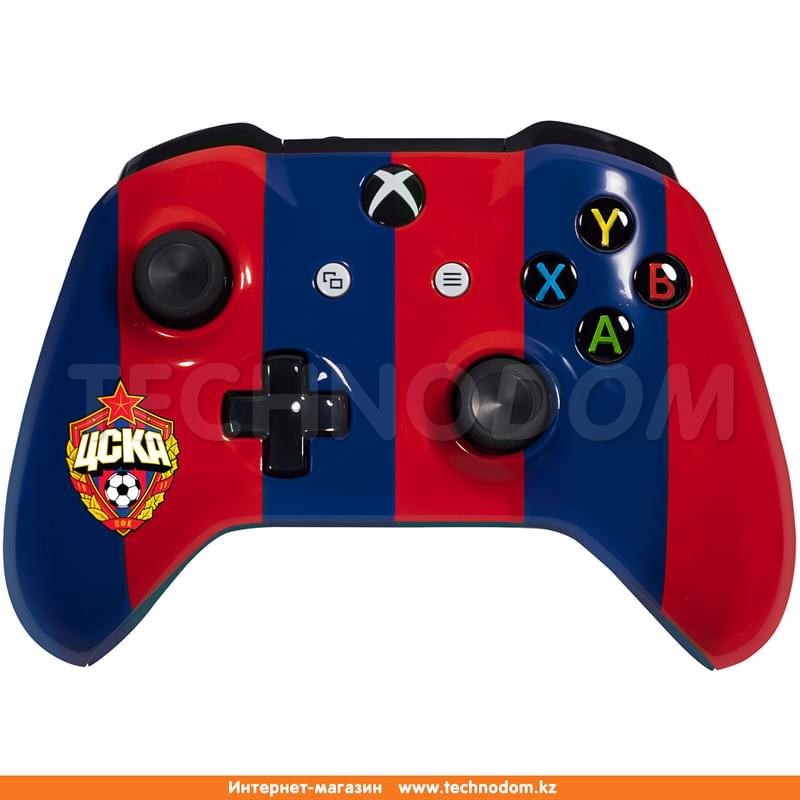 Джойстик беспроводной для XBOX One ЦСКА, Красно-Синий - фото #0, Technodom.kz