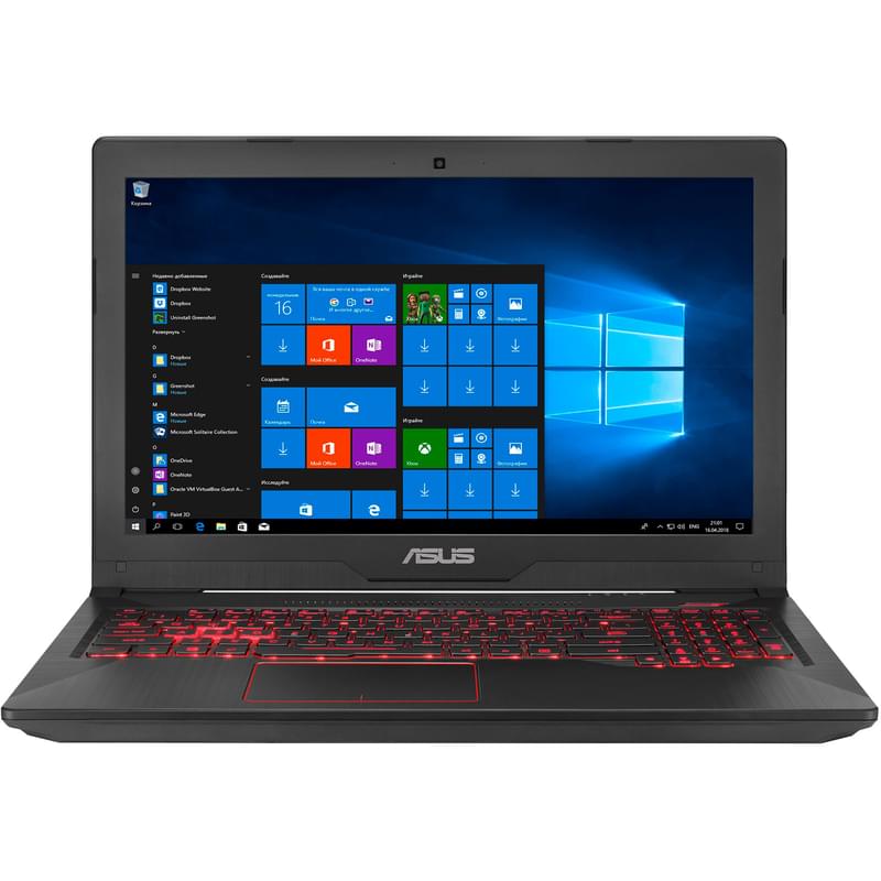 Игровой ноутбук Asus FX503VM i5 7300HQ / 8ГБ / 1000HDD / 128SSD / GTX1060 3ГБ / 15.6 / Win10 / (FX503VM-E4178T) - фото #0, Technodom.kz