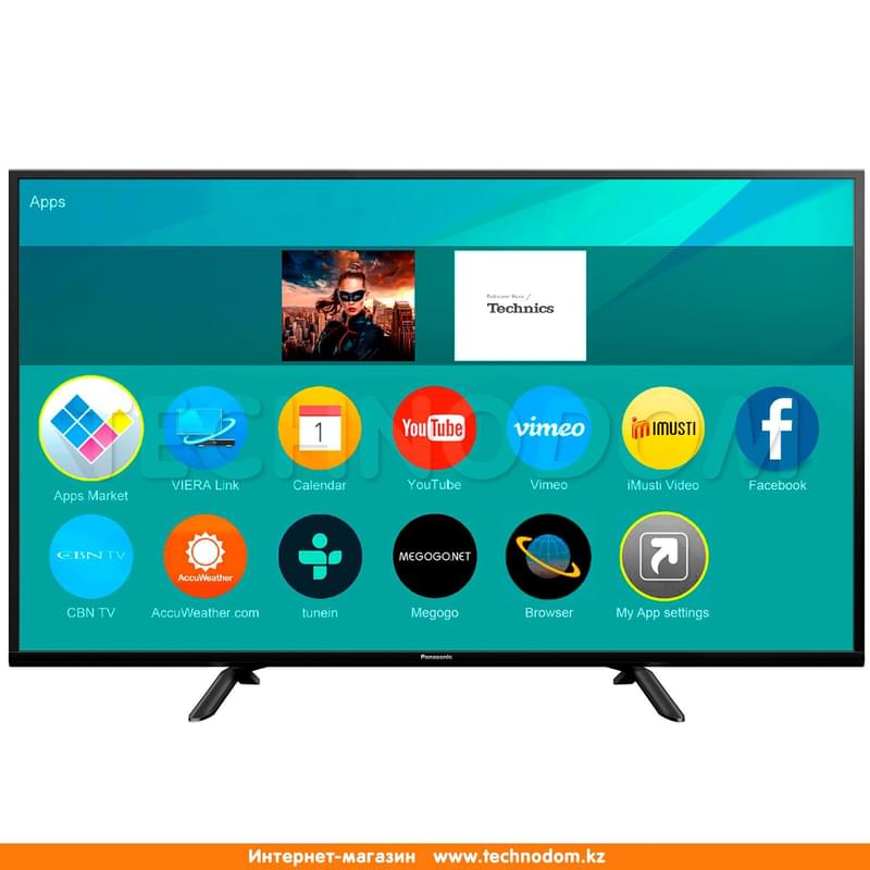 Телевизор 49" Panasonic TX-49FSR500 LED FHD Smart Black - фото #0, Technodom.kz