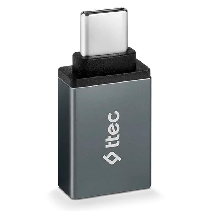 Адаптер OTG ttec Type-C to USB-A, Silver (2DK43UG) - фото #1, Technodom.kz