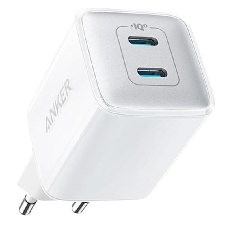 Адаптер питания Anker 2*Type-C 40Вт, PD, White (A2038G21) - фото #0, Technodom.kz