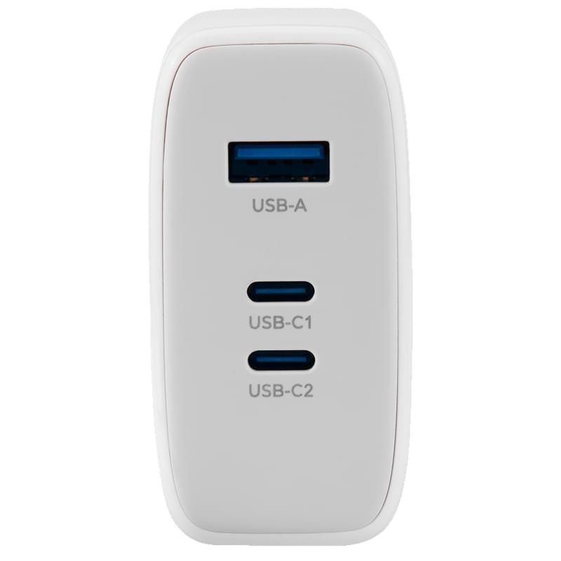Адаптер питания Neo 1*USB, 2*USB Type-C 3A, 120W (PD, GaN), White (NEO-PD-RC1201) - фото #6, Technodom.kz