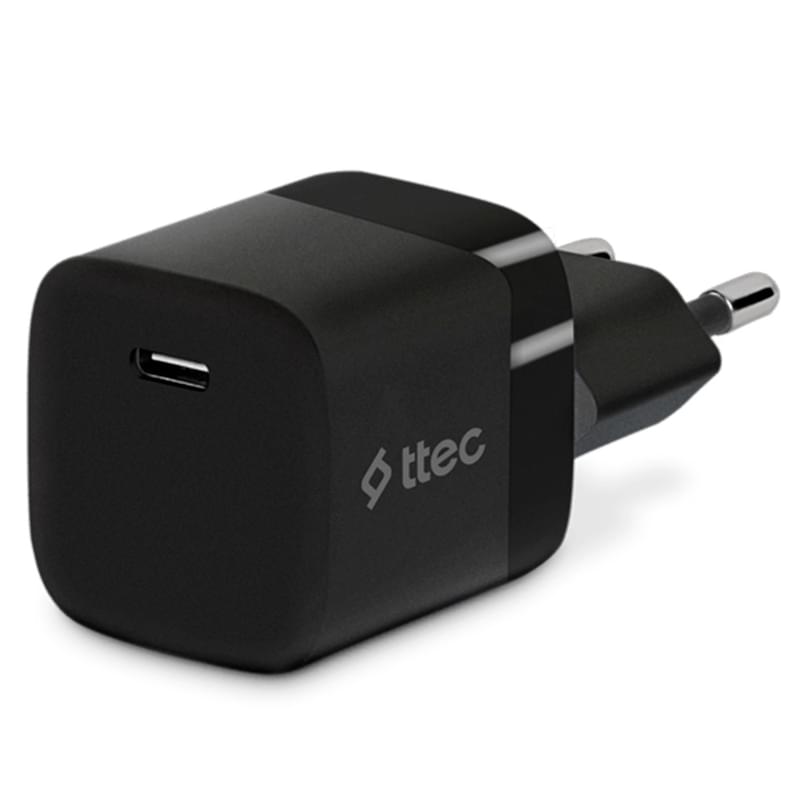 Адаптер питания ttec 30W PD USB-C ,Black (2SCP03S) - фото #0, Technodom.kz