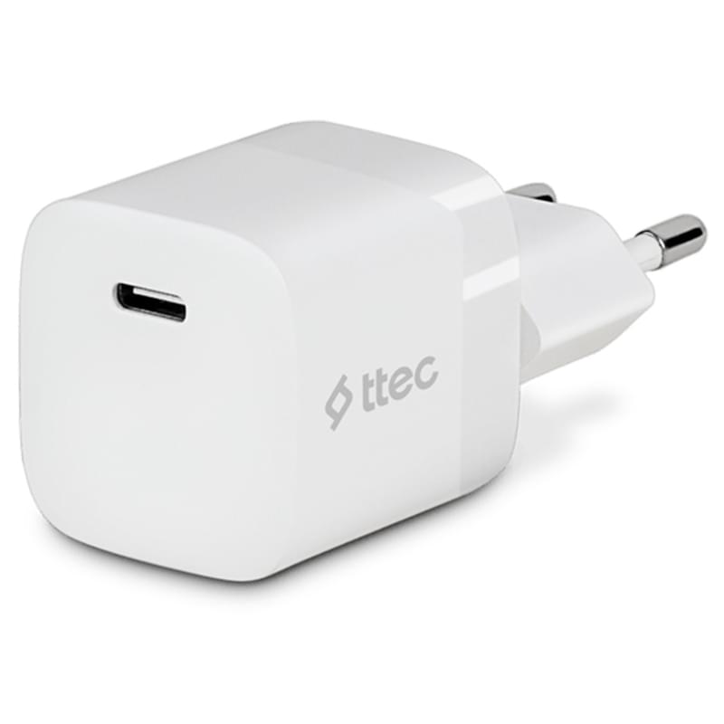 Адаптер питания ttec 30W PD USB-C Travel Charger, White (2SCP03B) - фото #0, Technodom.kz