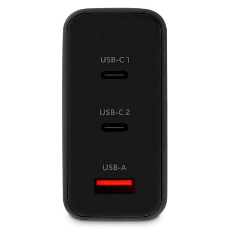 Адаптер питания ttec Trio GAN 120W PD 2 USB-C+USB-A,Black (2SCG04S) - фото #1, Technodom.kz