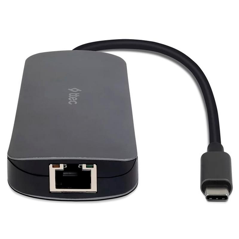 Адаптер ttec USB-C 8 in 1 Multiport (2US03) - фото #1, Technodom.kz