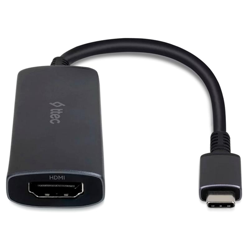Ttec Type-C to 1*4K HDMI,1*USB-A 2.0, 1*USB-A 3.0, Silver (2US01) адаптері - фото #1, Technodom.kz