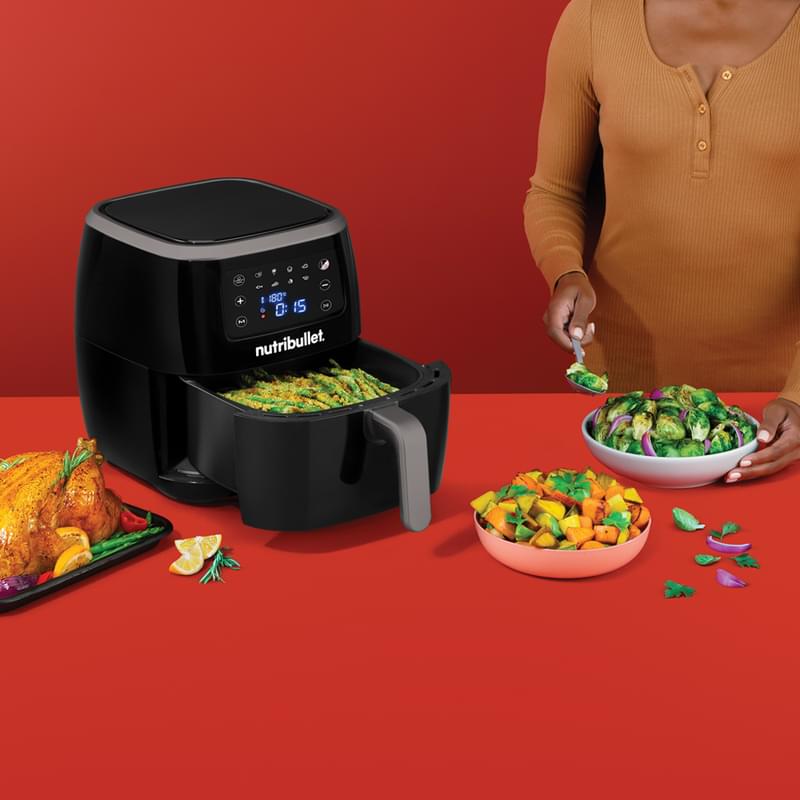 Nutribullet NBA-071B Аэрогрилі - фото #5, Technodom.kz