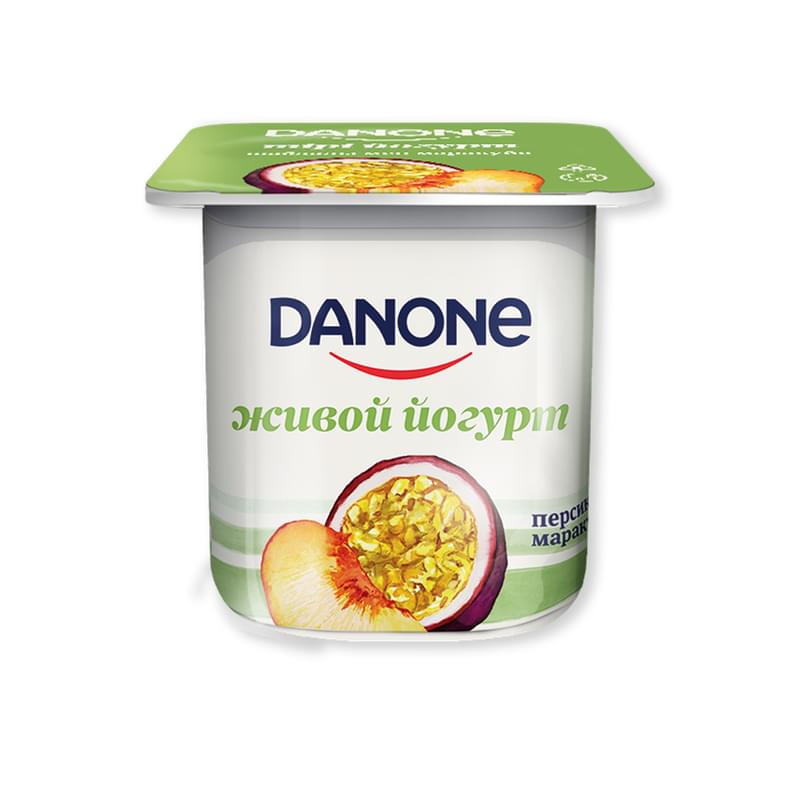 Йогурт Danone персик-маракуйя 2.5% 120 г - фото #0, Technodom.kz Йогурт Danone персик-маракуйя 2.5% 120 г - фото #0, Technodom.kz